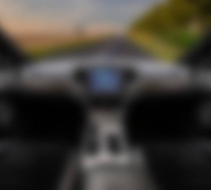 Vordere Sitzreihe einer Limousine